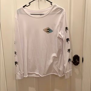 Billabong white long sleeve